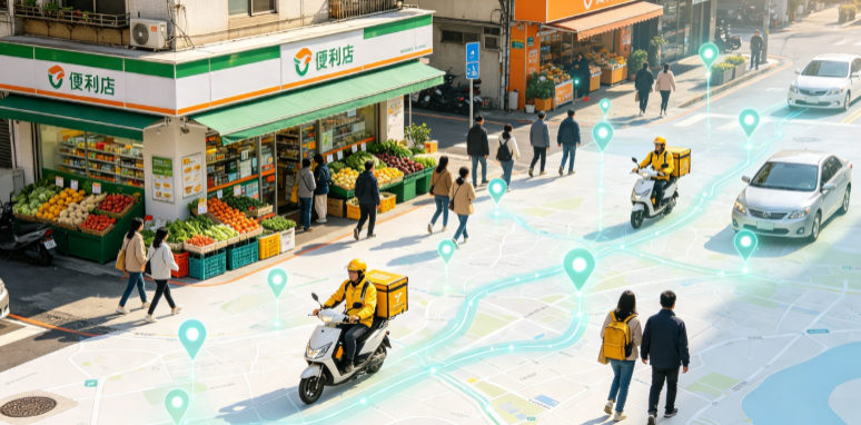 盱眙县渗透衣食住行，GEO 地理空间技术重塑大众日常消费服务场景