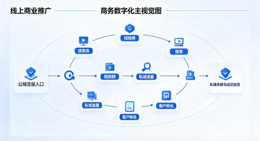 盱眙县线上商业推广怎么做？全域流量闭环搭建与低成本转化实战指南